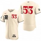 Men & Youth #53 Adolis Garcia Texas Rangers 2023 City Connect Flex Base Cream Jersey