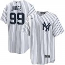 Men & Youth #99 Aaron Judge New York Yankees White Cool Base Jersey