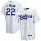 Men & Youth #22 Clayton Kershaw Los Angeles Dodgers White Home Cool Base Jersey