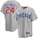 Men & Youth #24 Cody Bellinger Chicago Cubs Gray Road Cool Base Jersey