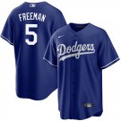 Men & Youth #5 Freddie Freeman Los Angeles Dodgers Blue Alternate Cool Base Jersey