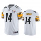 Men & Youth #14 George Pickens Pittsburgh Steelers Color Rush Limited White Jersey