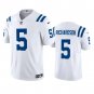 Men & Youth #5 Anthony Richardson Indianapolis Colts Color Rush Vapor Limited White Jersey
