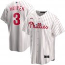 Men & Youth #3 Bryce Harper Philadelphia Phillies Whiht Home Cool Base Jersey