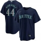 Men & Youth #44 Julio Rodriguez Seattle Mariners Alternate Cool Base Navy Jersey