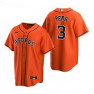 Men & Youth #3 Jeremy Peña Houston Astros Alternate Cool Base Orange Jersey
