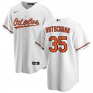 Men & Youth #35 Adley Rutschman Baltimore Orioles White Home Cool Base Jersey