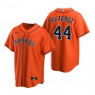 Men & Youth #44 Yordan Alvarez Houston Astros Alternate Cool Base Orange Jersey