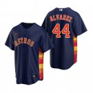 Men & Youth #44 Yordan Alvarez Houston Astros Alternate Cool Base Navy Blue Jersey