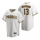 Men & Youth #13 Manny Machado San Diego Padres White Home Cool Base Jersey