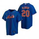 Men & Youth #20 Pete Alonso New York Mets Alternate Cool Base Blue Jersey