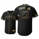 Men & Youth #23 Fernando Tatis Jr. San Diego Padres Black Golden Edition Jersey