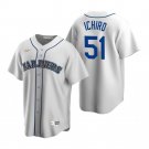 Men & Youth #51 Ichiro Suzuki Seattle Mariners White Home Cooperstown Jersey