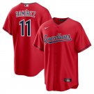 Men & Youth #11 José Ramírez Cleveland Guardians Alternate Red Cool Base Jersey