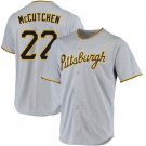Men & Youth #22 Andrew McCutchen Pittsburgh Pirates Gray Road Cool Base Jersey