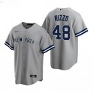 Men & Youth #44 Anthony Rizzo New York Yankees Gray Road Cool Base Jersey