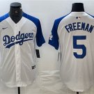 Men's Los Angeles Dodgers Freddie Freeman White Vin Patch Cool Baseball Jersey