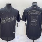 Men's Dodgers Freddie Freeman Inverted Legend Jersey Black