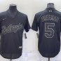 Men's Dodgers Freddie Freeman Inverted Legend Jersey Black