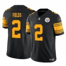 Men's Pittsburgh Steelers Justin Fields Black 2024 F.U.S.E. Vapor Limited Football Jersey