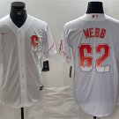 Men's San Francisco Giants Logan Webb White City Connect Cool Base Stitched Jersey