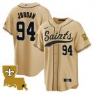 Men's New Orleans Saints Cameron Jordan Gold 1987 Legacy Cool Base Jersey