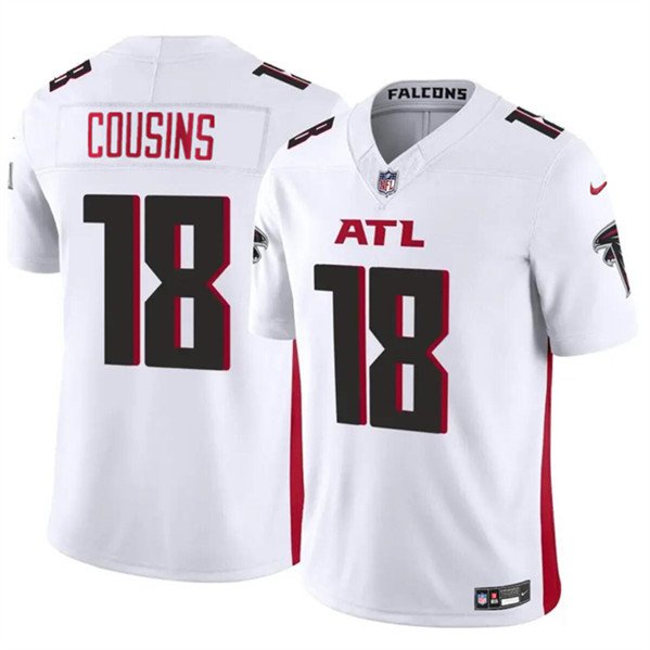 Men's Atlanta Falcons Kirk Cousins White 2023 F.U.S.E. Vapor ...