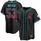 Men's Diamondbacks Active Player Christian Walker Black 2024 Cool Base Jersey