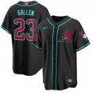 Men's Arizona Diamondbacks Zac Gallen Black 2024 Cool Baseball Jersey