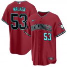Men's Diamondbacks Active Player Christian Walker Red 2024 Cool Base Jersey