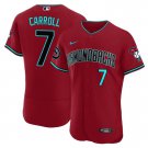 Men's Diamondbacks Active Player Corbin Carroll Red 2024 Flex Base Jersey