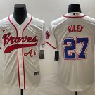 Men's Braves Austin Riley Cool Baseball City Jersey White
