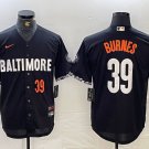 Men's Baltimore Orioles Corbin Burnes Black 2023 City Connect Cool Baseball Jersey