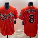 Any Size Orioles Cal Ripken Cool Baseball Jersey Orange