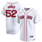 Men's Boston Red Sox Wilyer Abreu White 2024 Home Limited Stitched Baseball Jersey