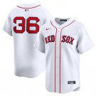 Men's Boston Red Sox Triston Casas White 2024 Home Limited Stitched Baseball Jersey