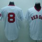 Mens Mitchell And Ness Red Sox Carl Yastrzemski White Throwback Jersey