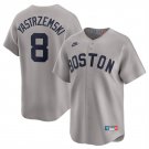 Men's Boston Red Sox Carl Yastrzemski Gray Cooperstown Collection Jersey