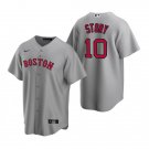 Any Size Boston Red Sox Trevor Story Gray Cool Baseball Jersey