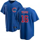Any Size Chicago Cubs Patrick Wisdom Royal Cool Baseball Jersey
