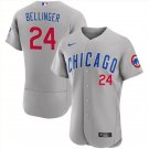 Men's Chicago Cubs Cody Bellinger Gray Flex Base Stitched Baseball Jersey