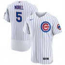 Men's Chicago Cubs Christopher Morel White 2024 Home Flex Baseball Jersey