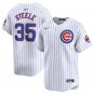 Men's Chicago Cubs Justin Steele White 2024 Home Limited Stitched Baseball Jersey