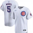 Any Size Chicago Cubs Christopher Morel White 2024 Home Baseball Jersey