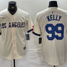 Men's Los Angeles Dodgers Joe Kelly Cream Stitched Baseball Jersey