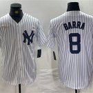 Men's New York Yankees Yogi Berra White Cool Base Stitched Baseball Jersey