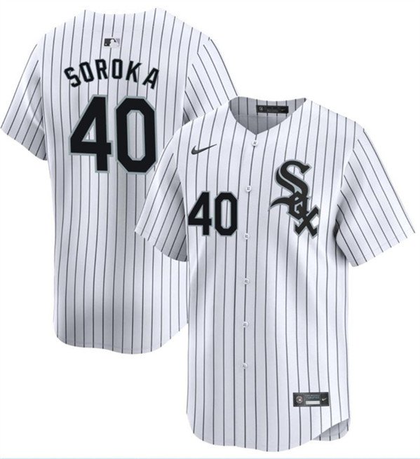 Any Size Chicago White Sox Michael Soroka 2024 Home Jersey White