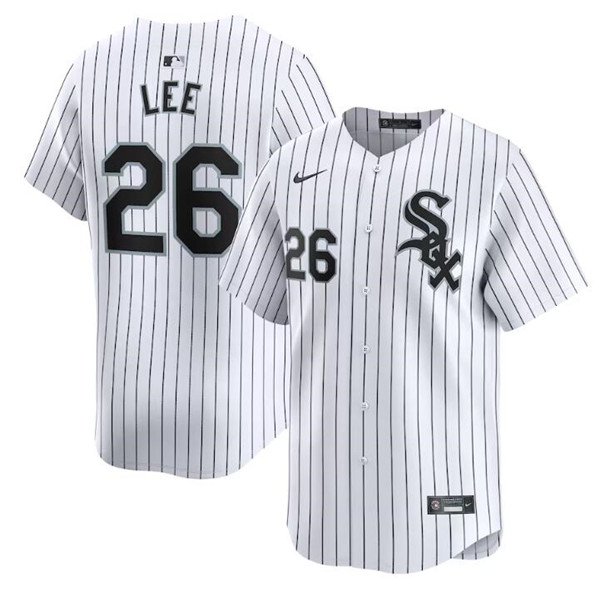 Any size Chicago White Sox Korey Lee White 2024 Home Limited Stitched Baseball Jersey