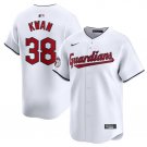 Men's Cleveland Guardians Steven Kwan White Home Limited Baseball Stitched Jersey