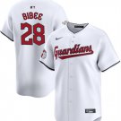 Men's Youth Cleveland Guardians Tanner Bibee White Cool Baseball Jersey